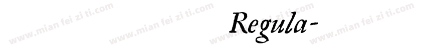 ルイカ教漢 ０９ Regula字体转换